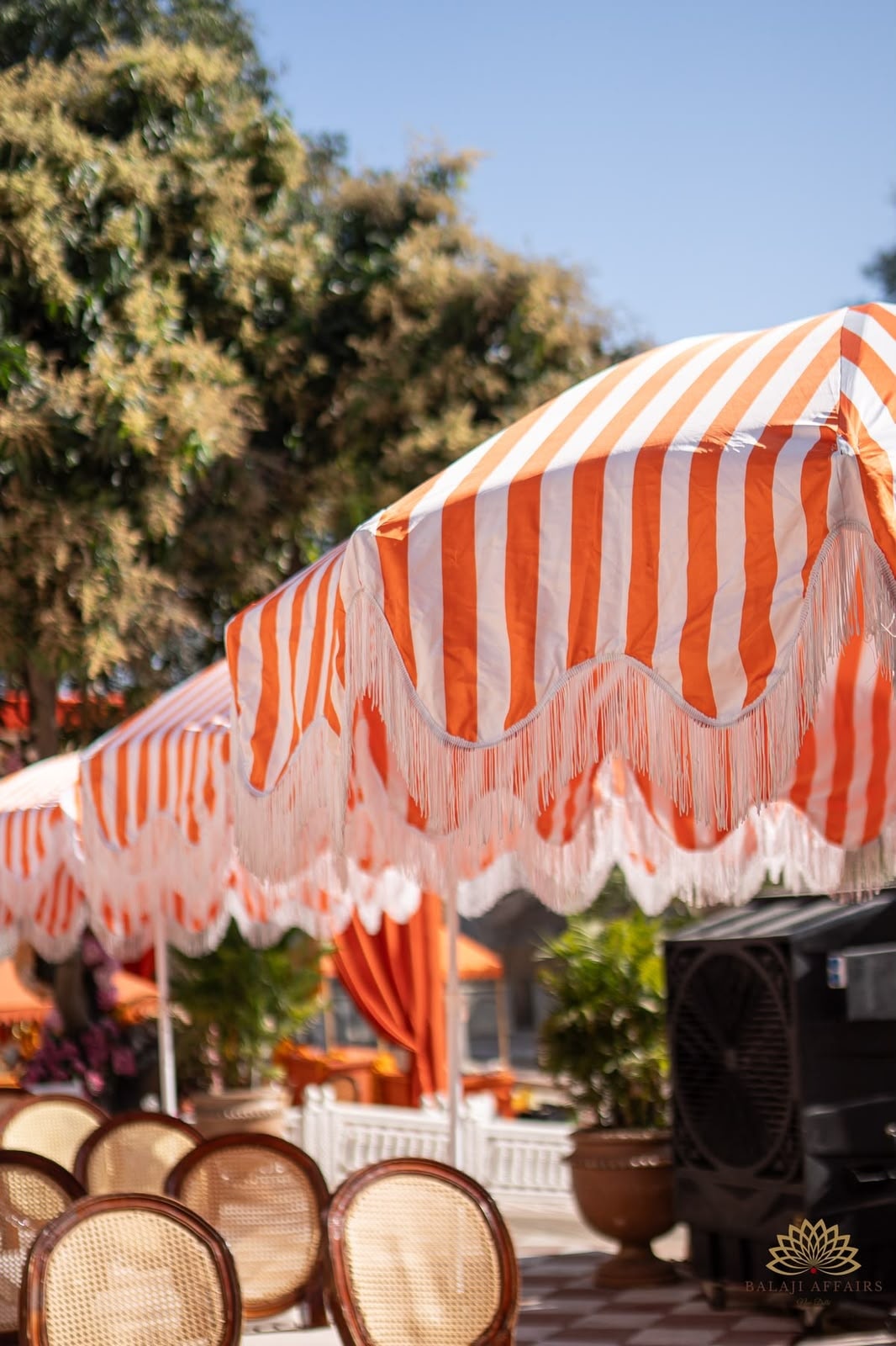 Quality check of canopy fabric