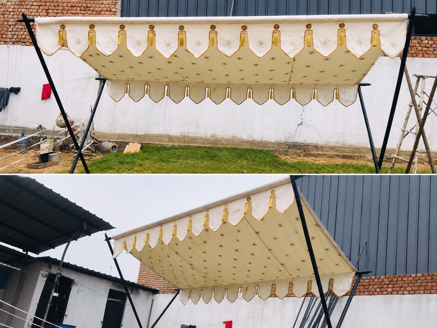 Swiss Canopy outdoor ceremony
